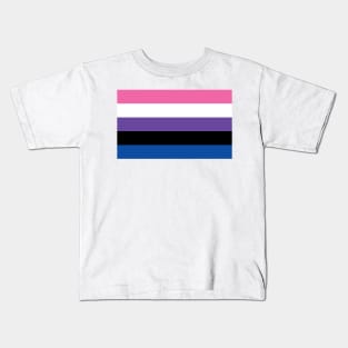 Genderfluid Pride Flag Kids T-Shirt